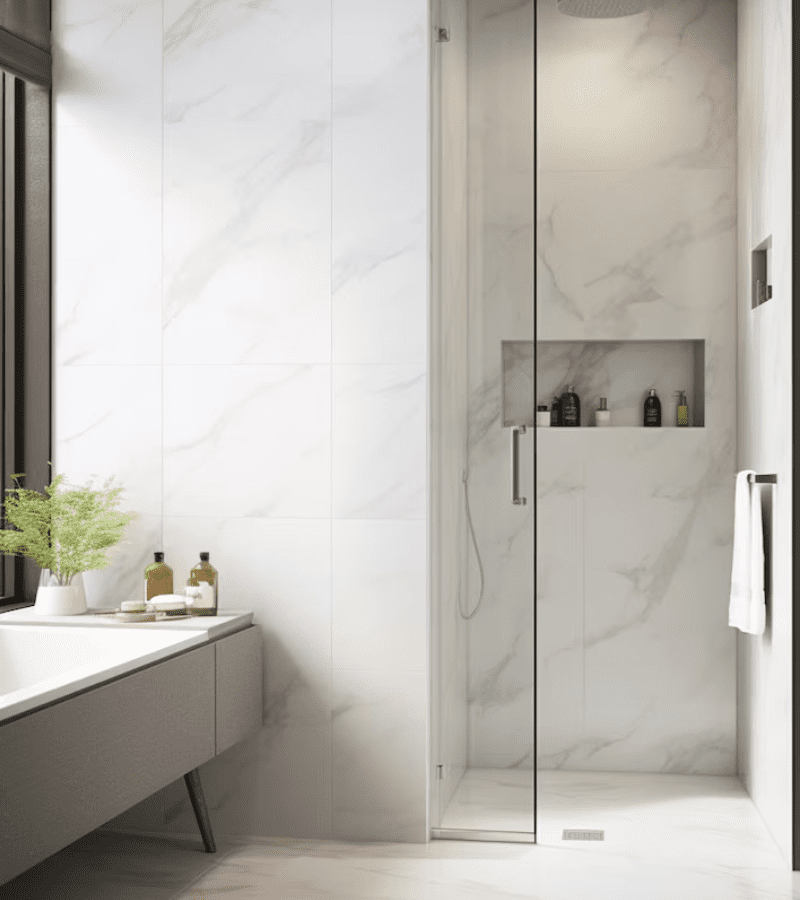 Small bathroom with modern style